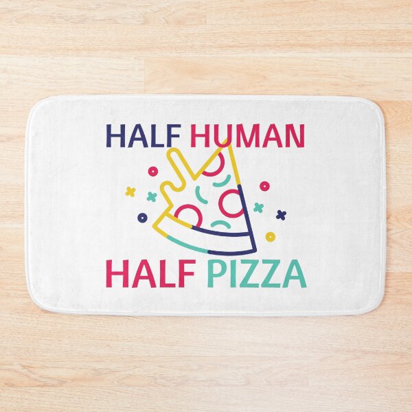 Item preview, Half Human Half Pizza designed and sold by SweetAndSpice.