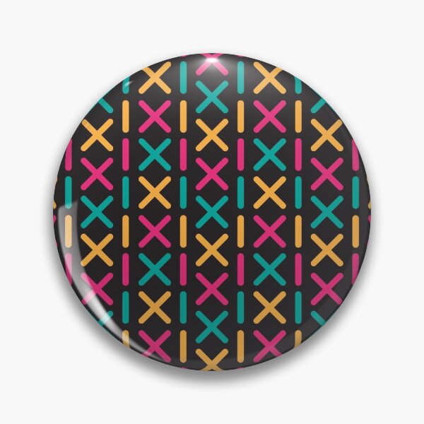Item preview, multicolored x's designed and sold by tokhiti.