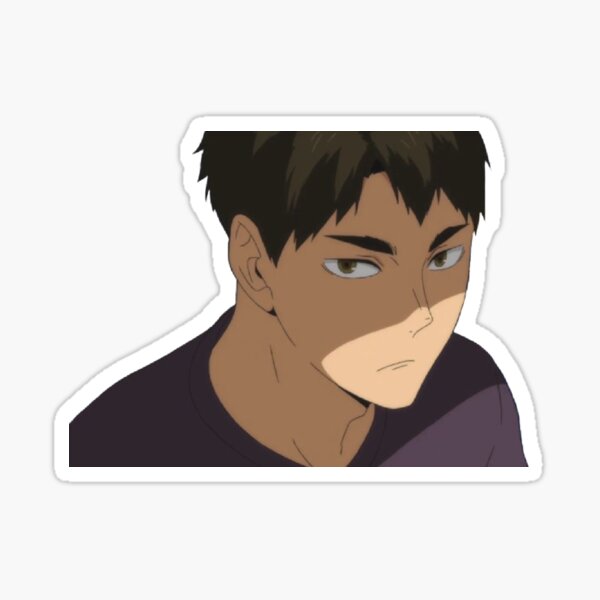 Haikyuu Ushijima Sticker For Sale By Snazzymina Redbubble 5162