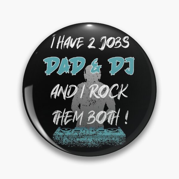 Item preview, Dad and DJ I rock both jobs designed and sold by Denis Rösler.