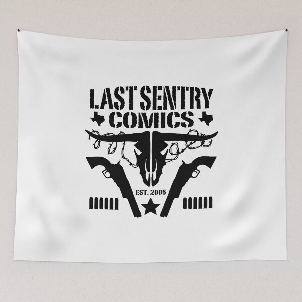 Item preview, Texas Last Sentry Logo Black designed and sold by Last Sentry Comics.