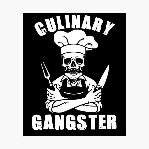 Item preview, Culinary Gangster Cool Cooking Guru designed and sold by BanBay.