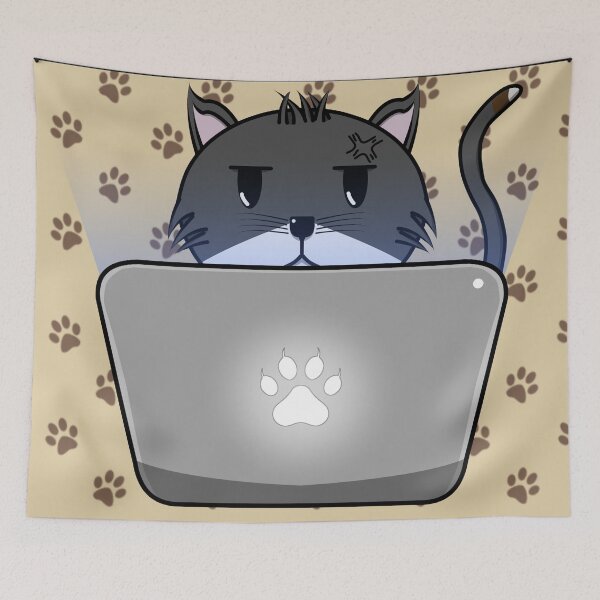 Item preview, Working Cat designed and sold by daniloramirezcr.