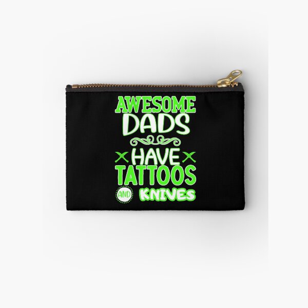 Item preview,  awesome dads have tattoos and knives designed and sold by FurioInc.