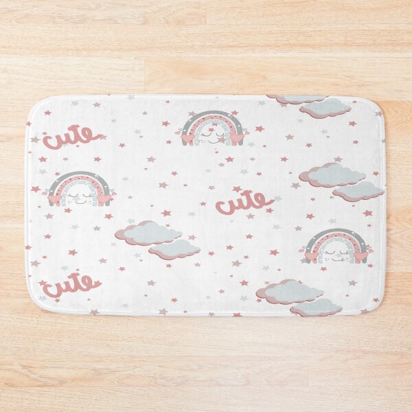 Item preview, Warm Pastel Cute Kids Rainbow Pattern designed and sold by Simona Balan.