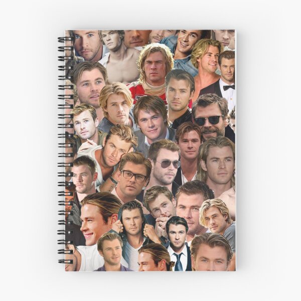 Artikelvorschau, Chris Hemsworth Collage entworfen und verkauft von maisieshaea.