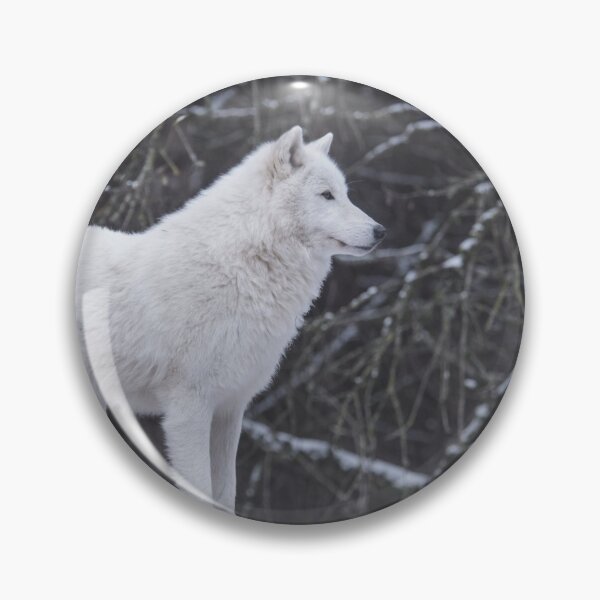 Artikelvorschau, Weißer Winterwolf entworfen und verkauft von KiwaiiStore.