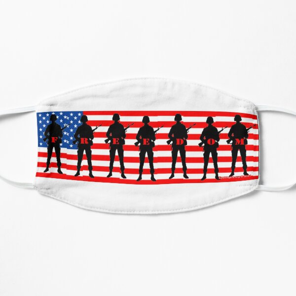 Memorial Day: Freedom Flat Mask