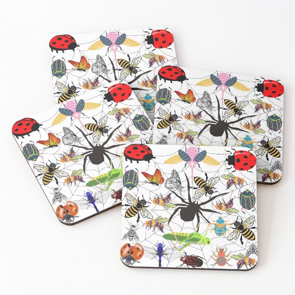 Item preview, The spider has caught insects with a web. designed and sold by Senior-Kuzmin.