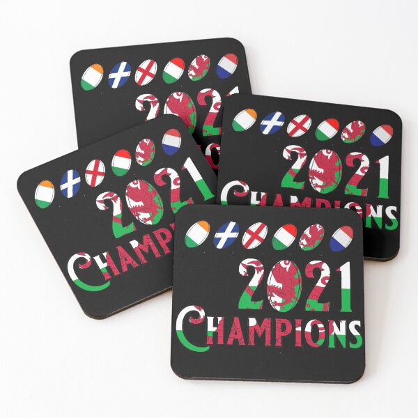 Item preview, Wales 6 Nations Rugby Champions 2021 designed and sold by RomeoSketches.