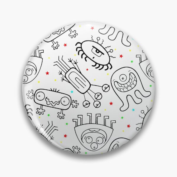 Item preview, monsters and stars designed and sold by Monica-T-art.