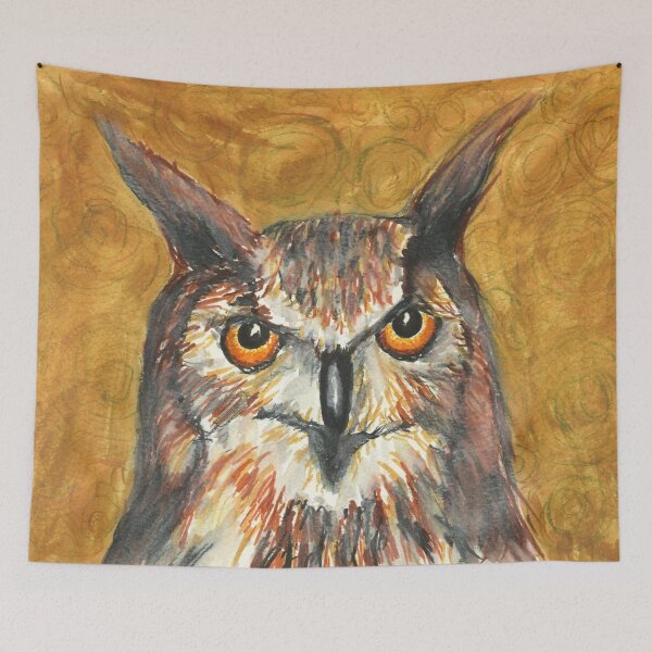 Item preview, Bengal Owl designed and sold by LymphomaLass.