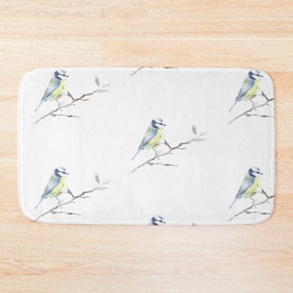 Item preview, Watercolour Blue tit designed and sold by snewdesigns.
