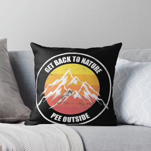 Item preview, Funny hiking backpacking outdoors designed and sold by RoguePixel.