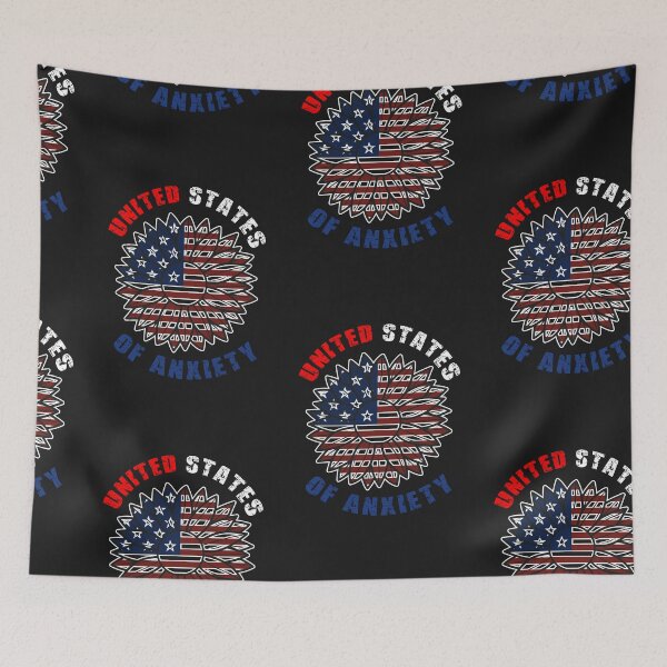Item preview, United States Of Anxiety designed and sold by SportyDogShop.