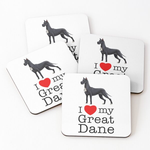 Item preview, I Love My Great Dane - Dog designed and sold by Marc Scott-Parkin.
