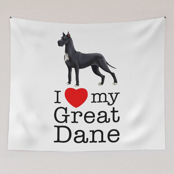 Item preview, I Love My Great Dane - Dog designed and sold by Marc Scott-Parkin.
