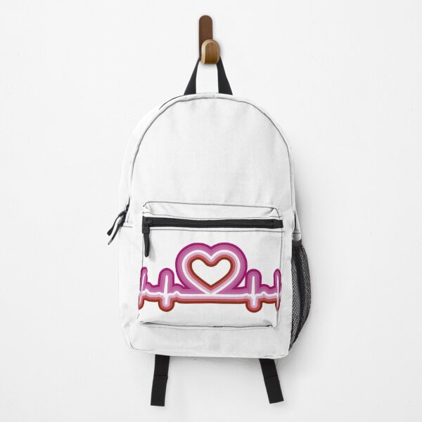 Item preview, Lesbian Pride Heartbeat designed and sold by Heartbeatsalad.