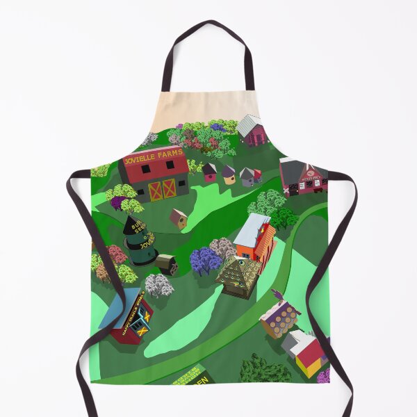 Item preview, Birdhouse Town of Jovielle designed and sold by Art in My Loft.