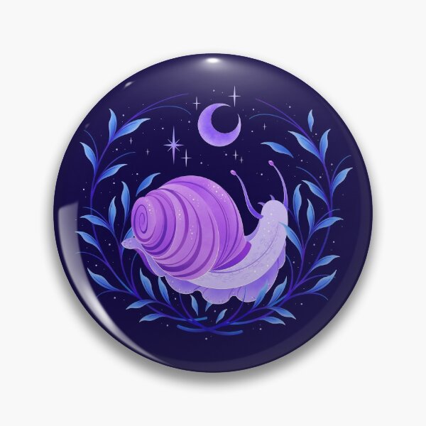 Item preview, Midnight space snail  designed and sold by Texdoodles.