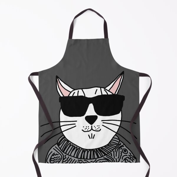 Item preview, Kitty Cat Beatnik designed and sold by ellenhenry.