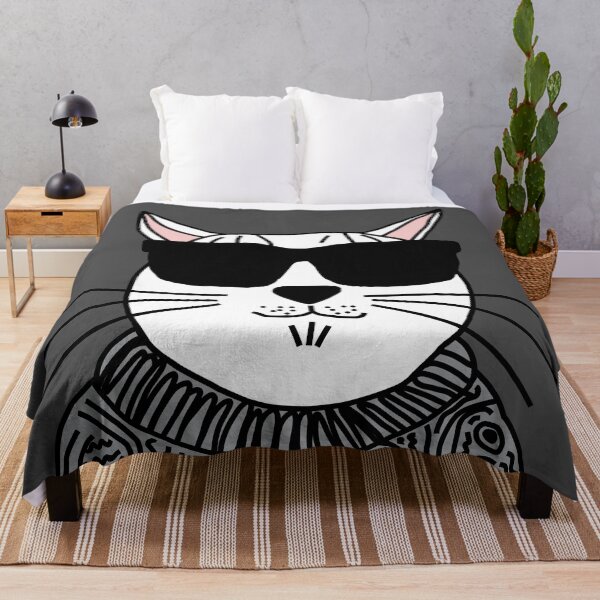 Item preview, Kitty Cat Beatnik designed and sold by ellenhenry.