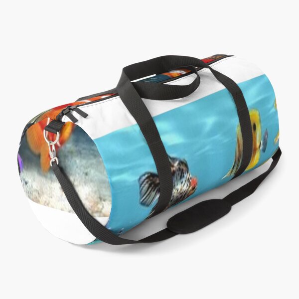 tropical aquarium Duffle Bag