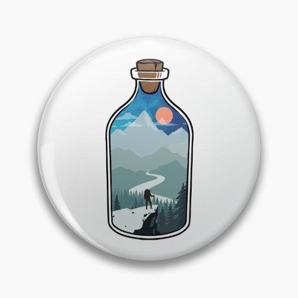 Item preview, Mountain Climber In A Bottle designed and sold by KrisSidDesigns.