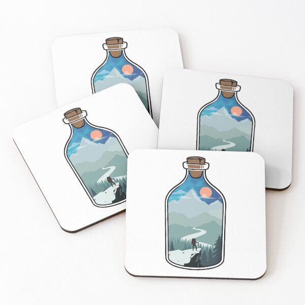 Item preview, Mountain Climber In A Bottle designed and sold by KrisSidDesigns.
