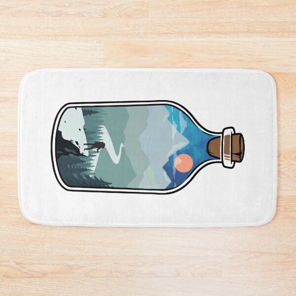 Item preview, Mountain Climber In A Bottle designed and sold by KrisSidDesigns.