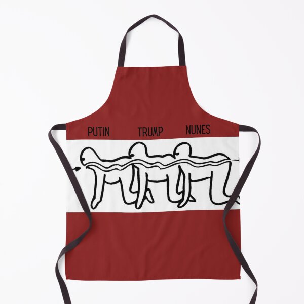 Item preview, putin trump nunes human centipede designed and sold by dabluelady.