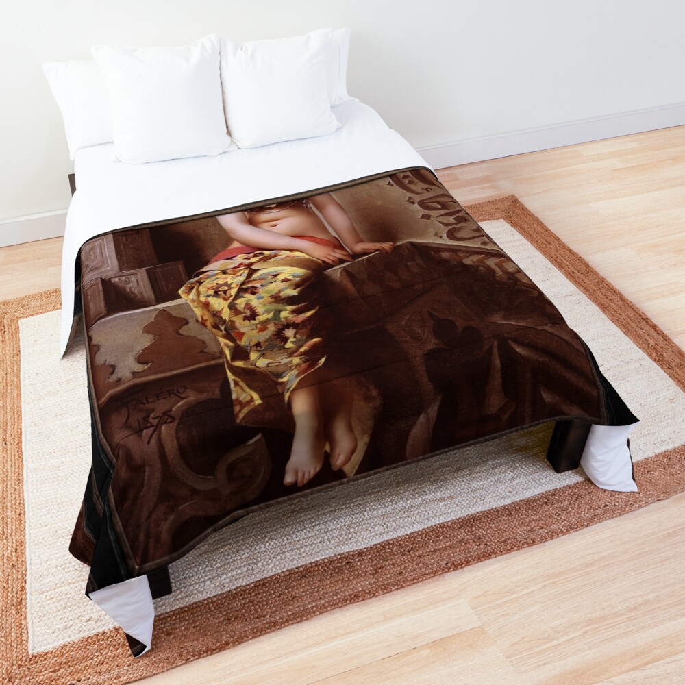 Enchantress by Luis Ricardo Falero Classical Fine Art Xzendor7 Old Masters Reproductions Comforter