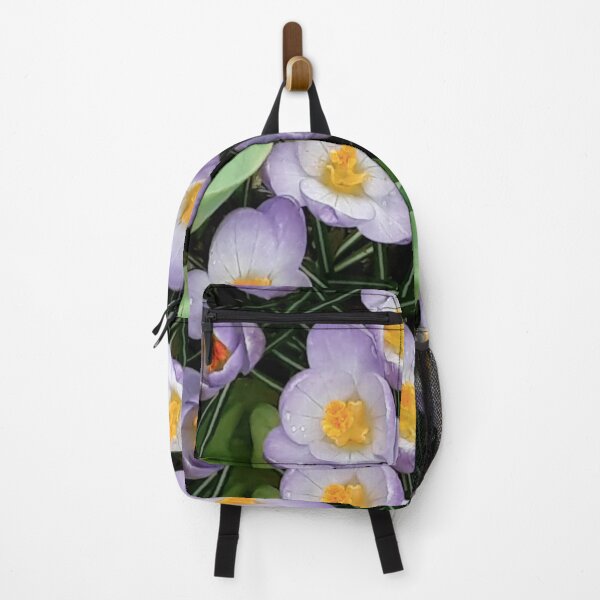 Item preview, Floral-Flower Pattern - Crocus with Dewdrops designed and sold by MulesParty.