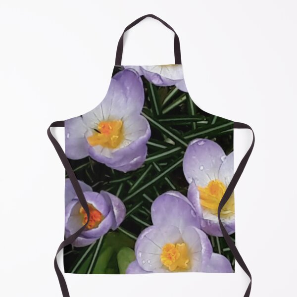 Item preview, Floral-Flower Pattern - Crocus with Dewdrops designed and sold by MulesParty.