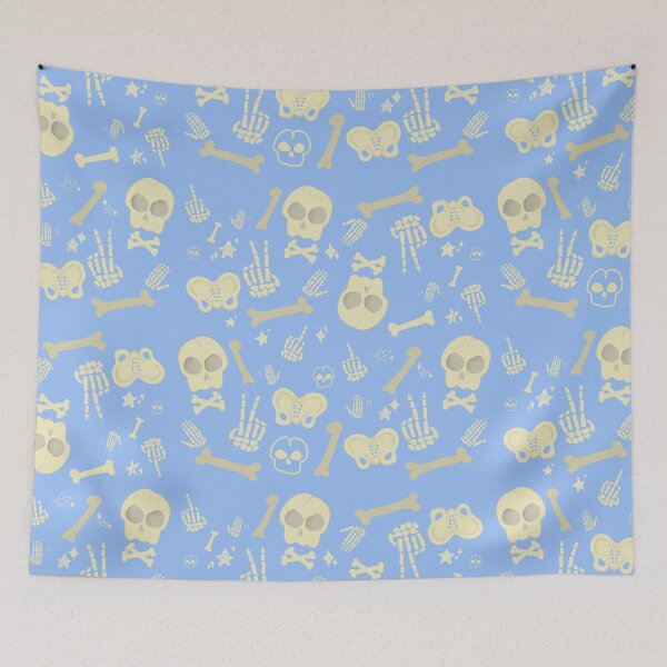 Item preview, bones print designed and sold by tunatoes.
