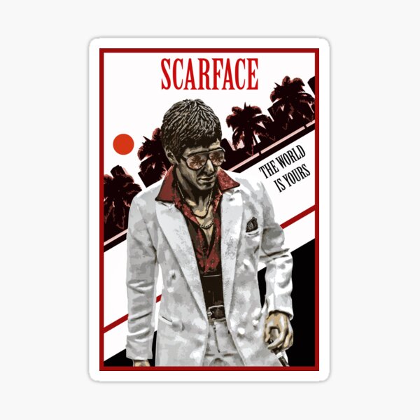 Scarface Sticker