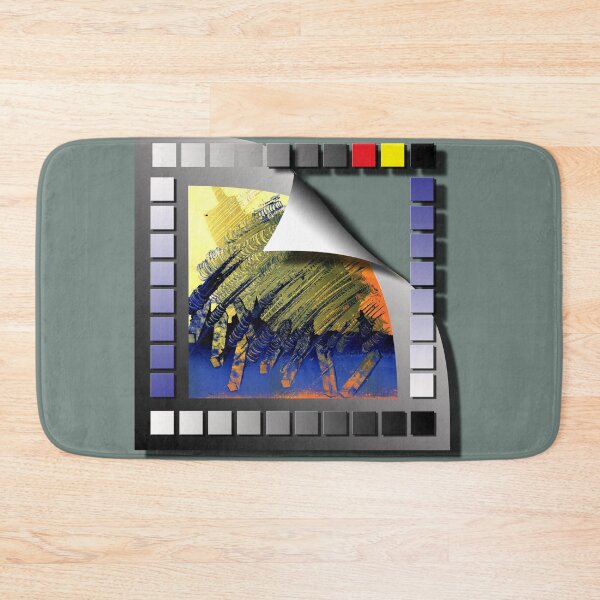 Item preview, Storm, (655th building blocks, black, yellow, red,) monogravure, graphics, art, decorative, colorful, designed and sold by Paszkan.