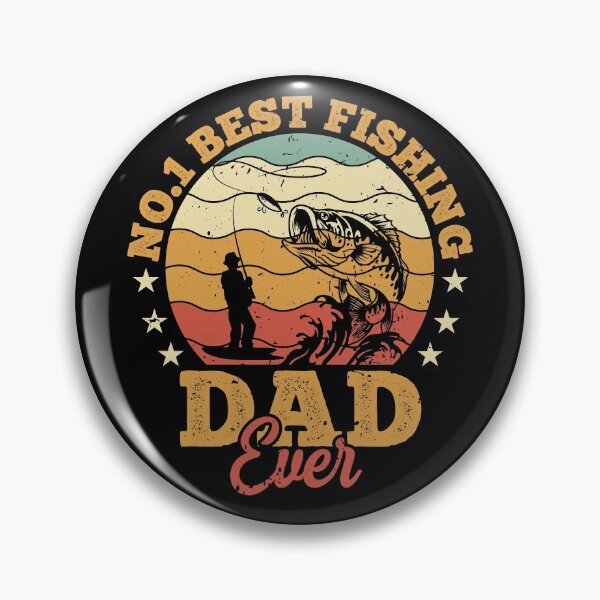 Item preview, No1 Best Fishing Dad Ever, Fathers Day Present designed and sold by InkyJack.