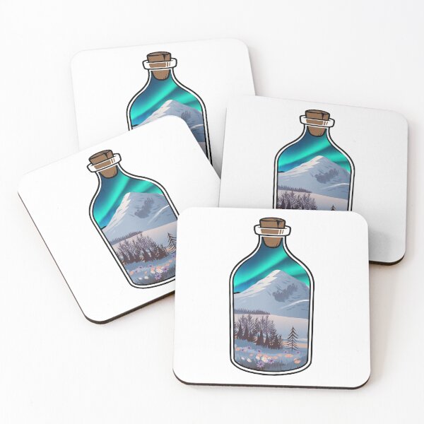 Item preview, Spring Northern Lights In A Bottle designed and sold by KrisSidDesigns.