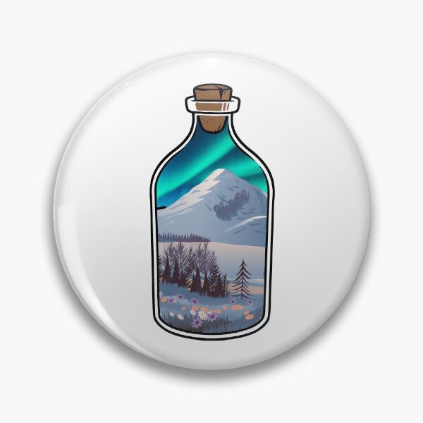 Item preview, Spring Northern Lights In A Bottle designed and sold by KrisSidDesigns.