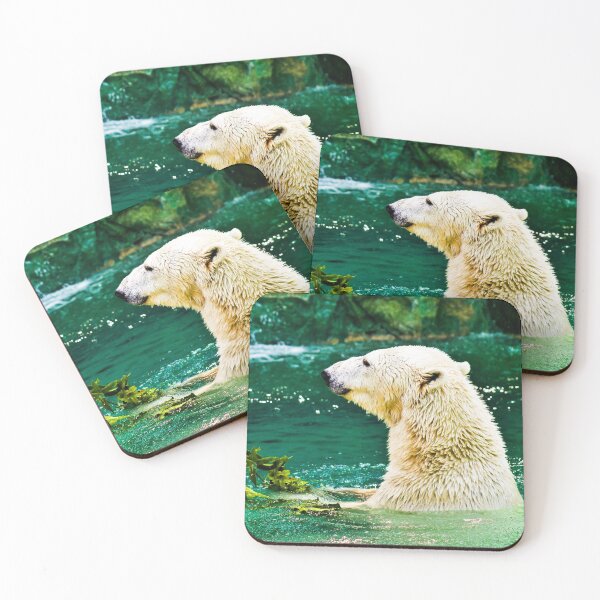 Item preview,  Polar Bear canvas, Polar Bear , animal, animals, Polar Bear wall art, Polar Bear artwork, wild, Polar Bear art,Polar Bear painting designed and sold by eyesight4vision.
