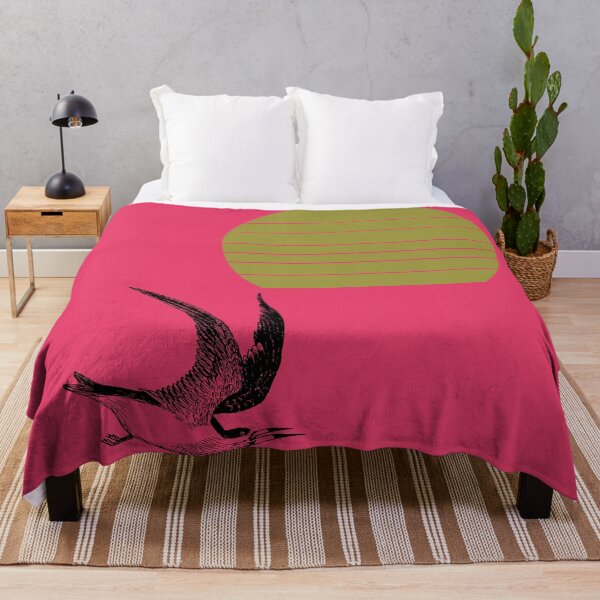 Item preview, Minimalist Wall Pink - Skimmer bird designed and sold by birdo-art.