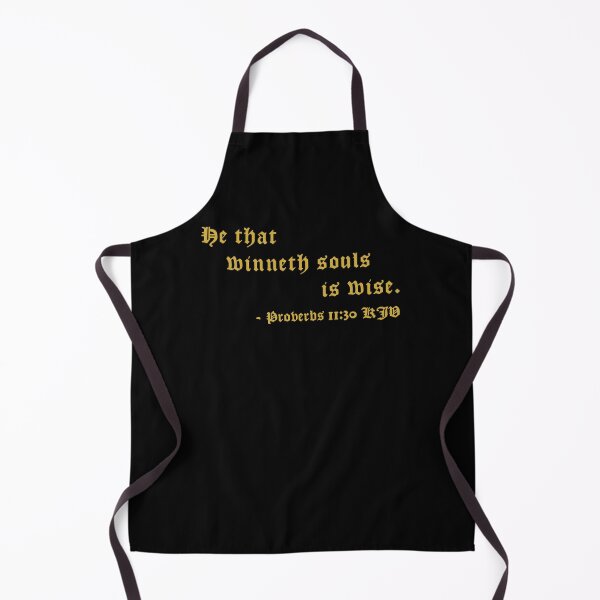 Item preview, Proverbs 11:30 KJV 1611 Gold Print designed and sold by VerShirts.