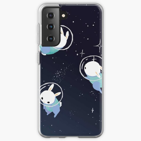 Space Bunnies Cute Samsung Galaxy Soft Case