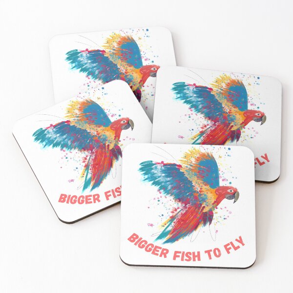 Item preview, bigger fish to fly designed and sold by Infinite Feeling Shop.