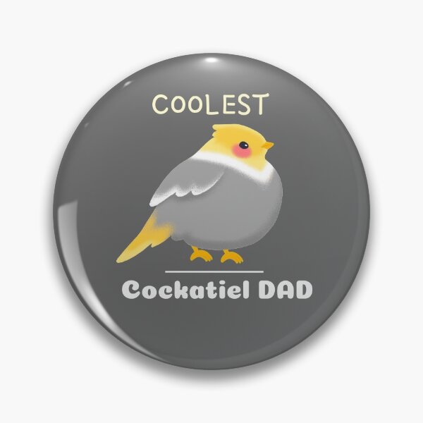 Item preview, Coolest Cockatiel Dad, Father's Day designed and sold by Dingy Designs.