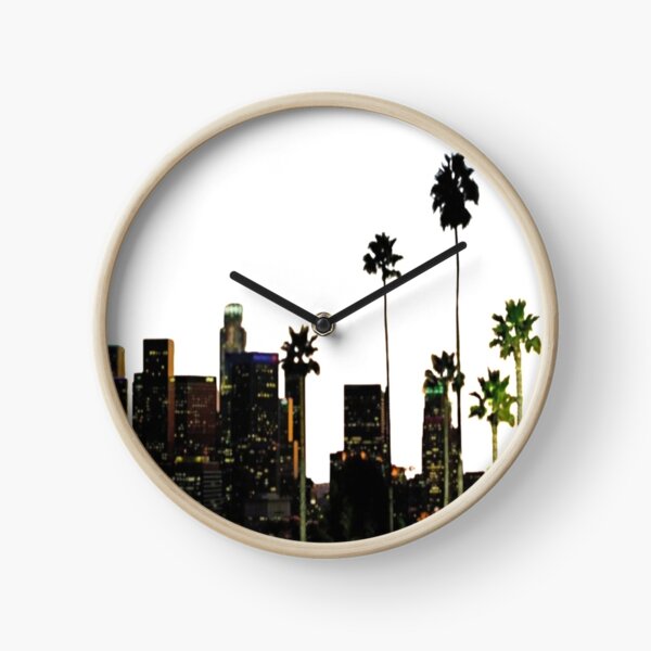anges palmiers Horloge