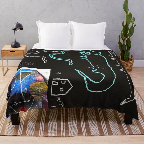 SKULLS MEAN BAD MEDICINE Throw Blanket