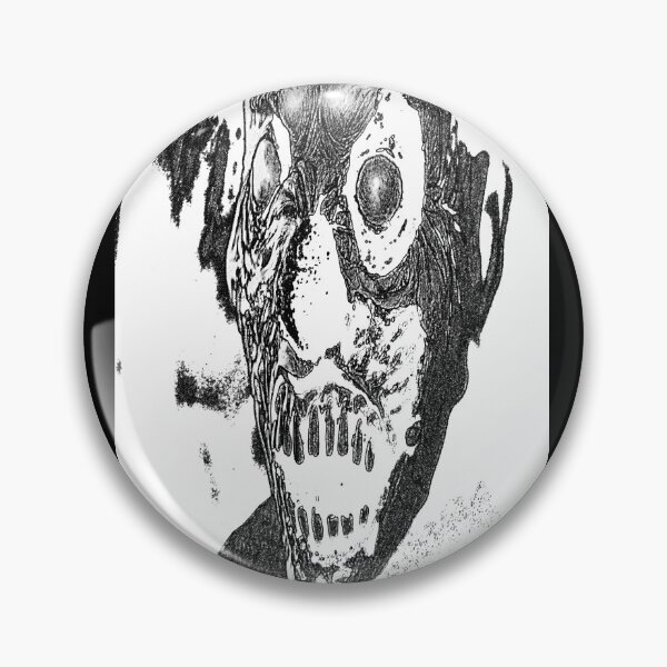 Item preview, Blood Thirsty Zombie of DOOM!!! Black and White Version 2 designed and sold by Black-and-Red.