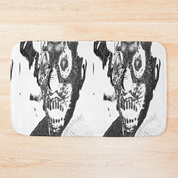 Item preview, Blood Thirsty Zombie of DOOM!!! Black and White Version 2 designed and sold by Black-and-Red.